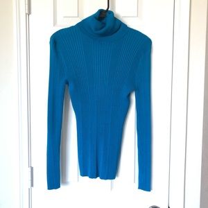 Turquoise Turtleneck